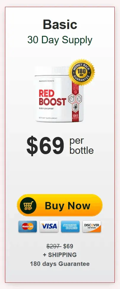 Red boost buy 1 bottle