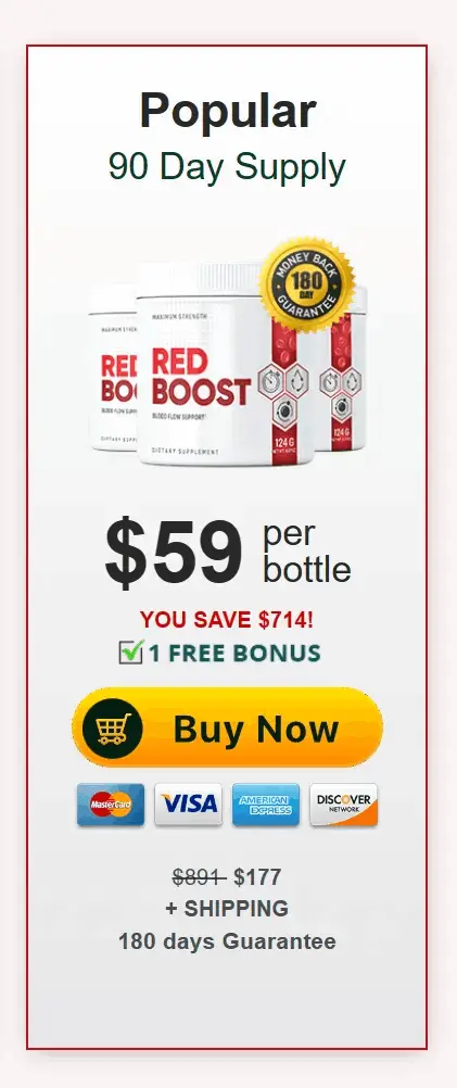 Red boost buy 3 bottle